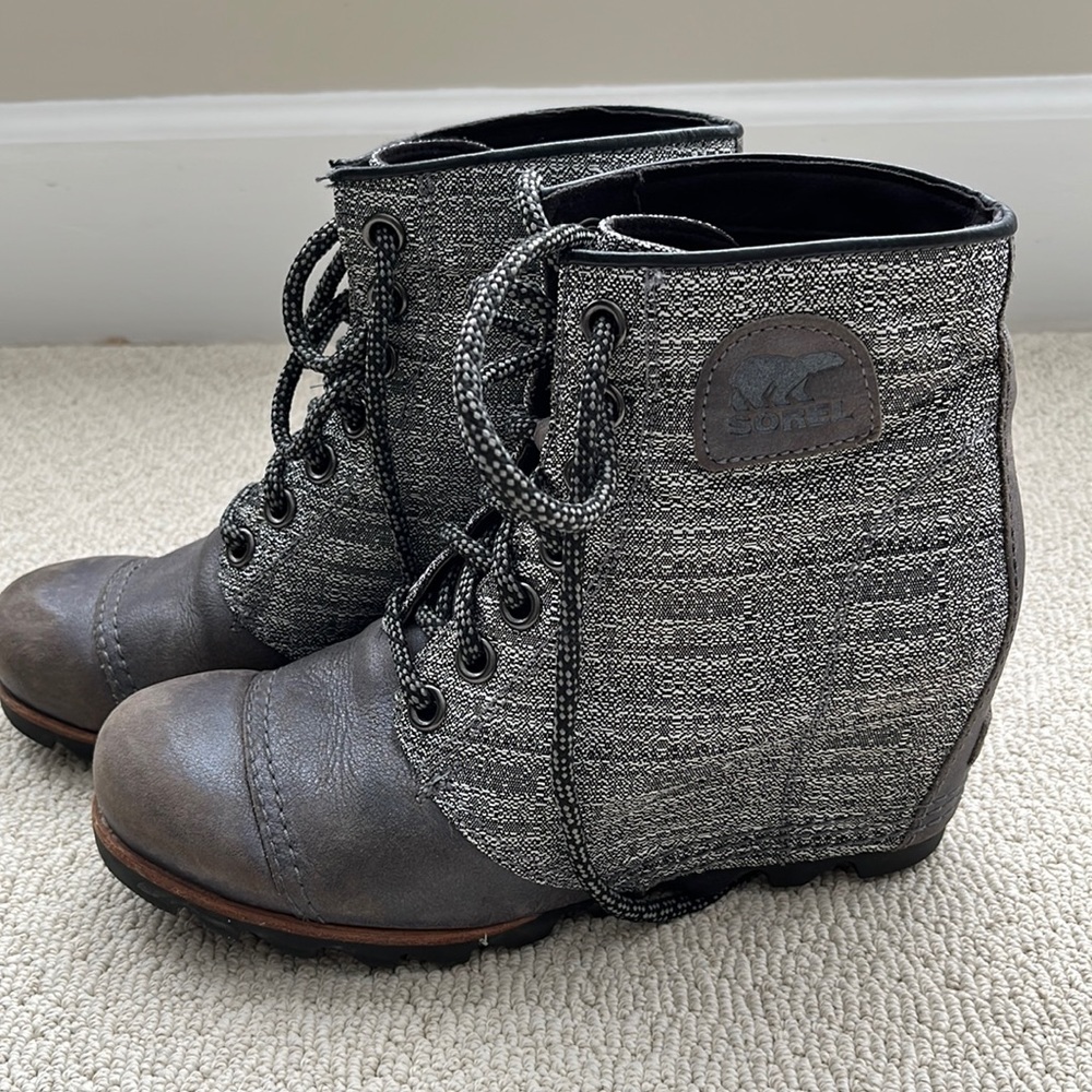 Sorel PDX Wedge Lace Lea Joan of Arctic Waterproof Boots